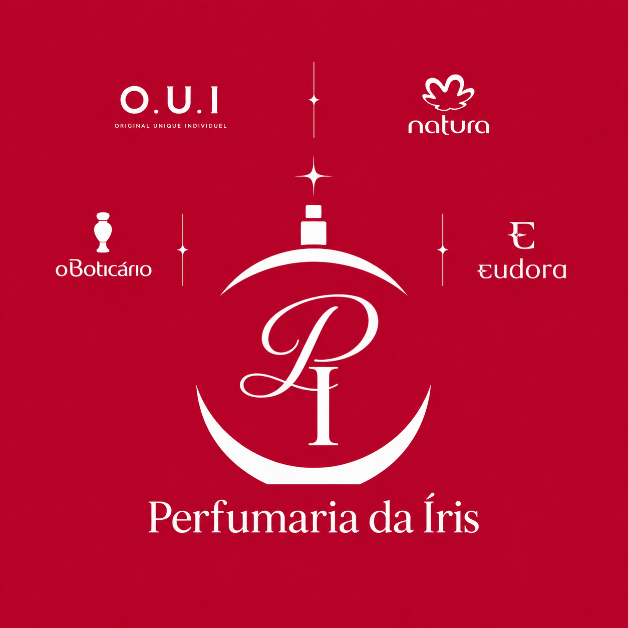 Logo da Perfumaria da Íris
